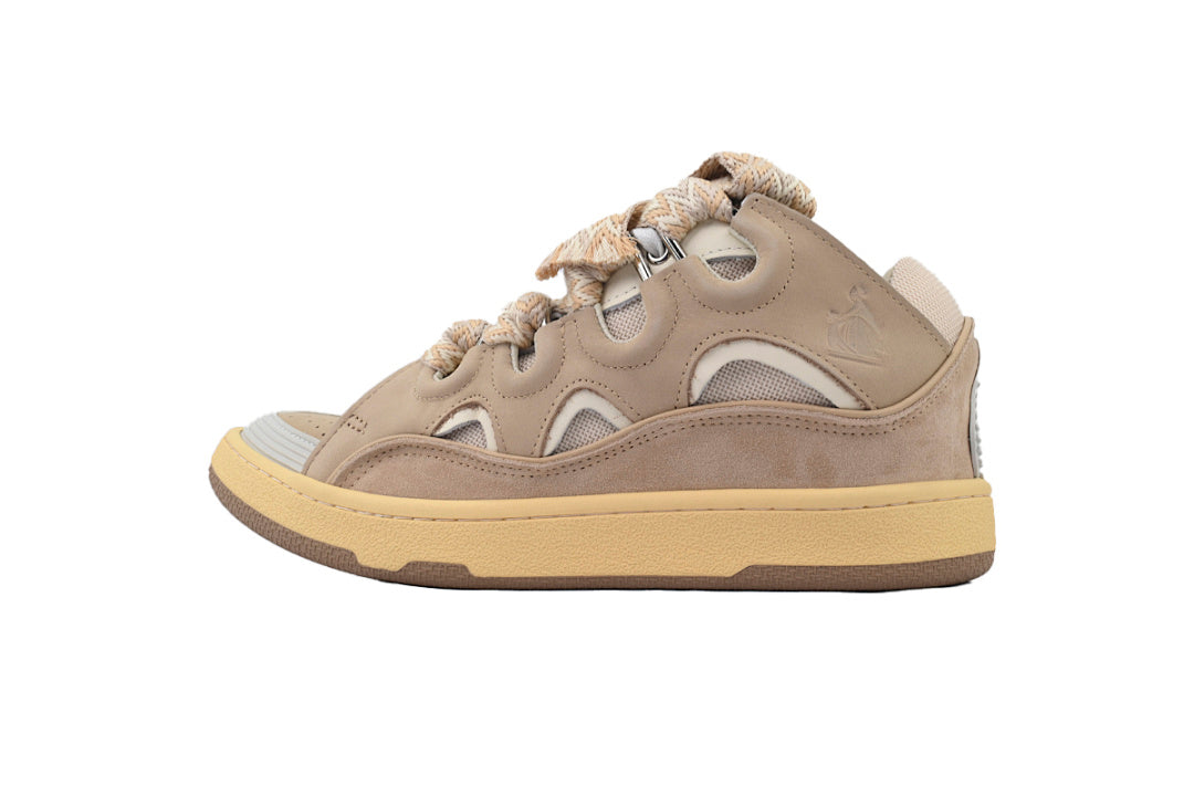 LANVIN Sneakers White Brown