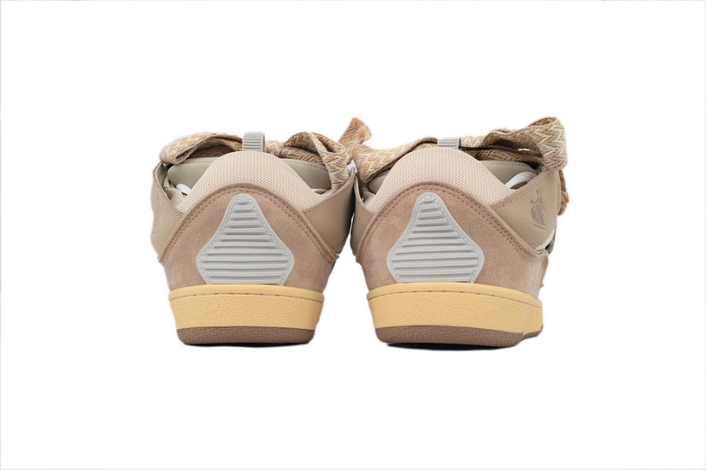 LANVIN Sneakers White Brown