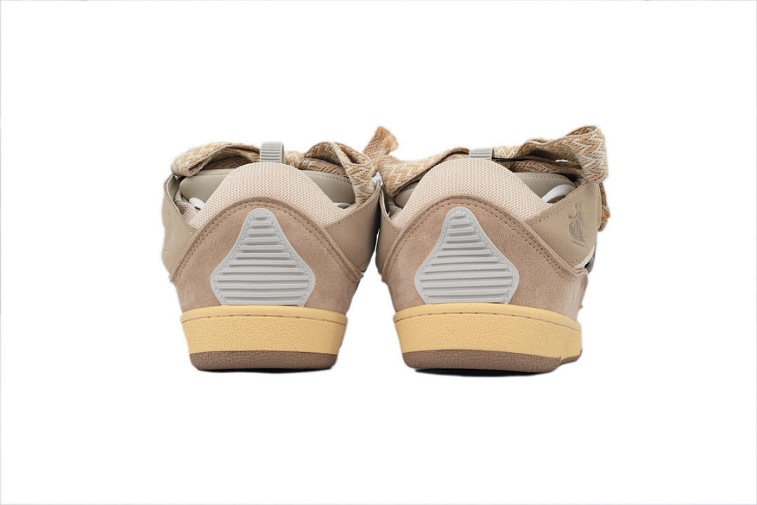 LANVIN Sneakers White Brown