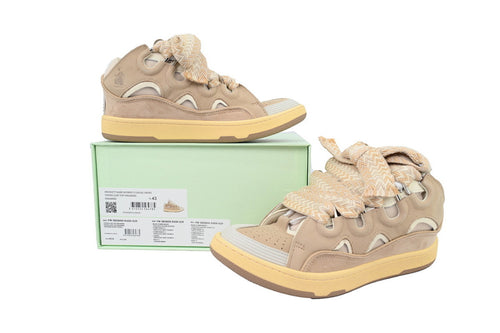 LANVIN Sneakers White Brown