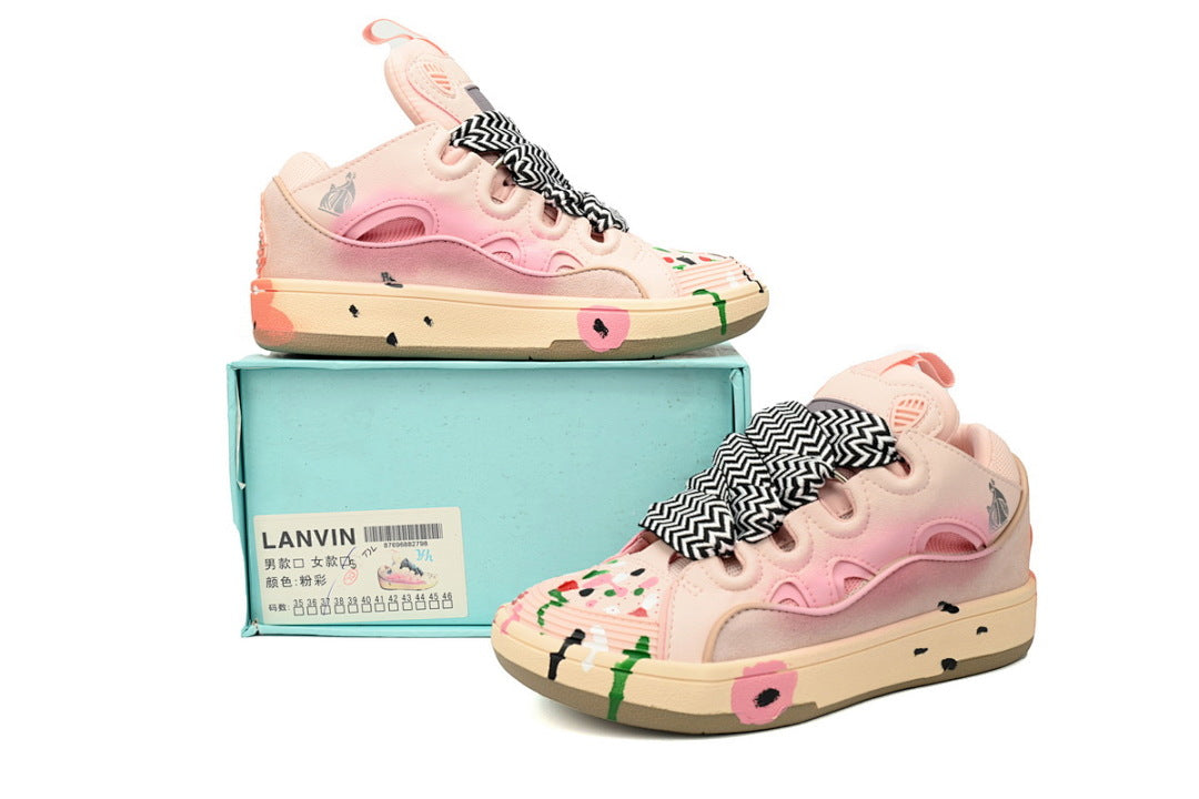 LANVIN Sneakers White Maiden Fans