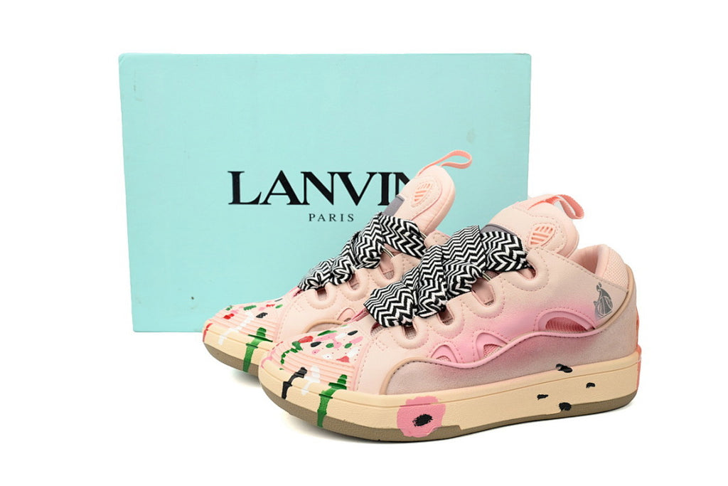 LANVIN Sneakers White Maiden Fans
