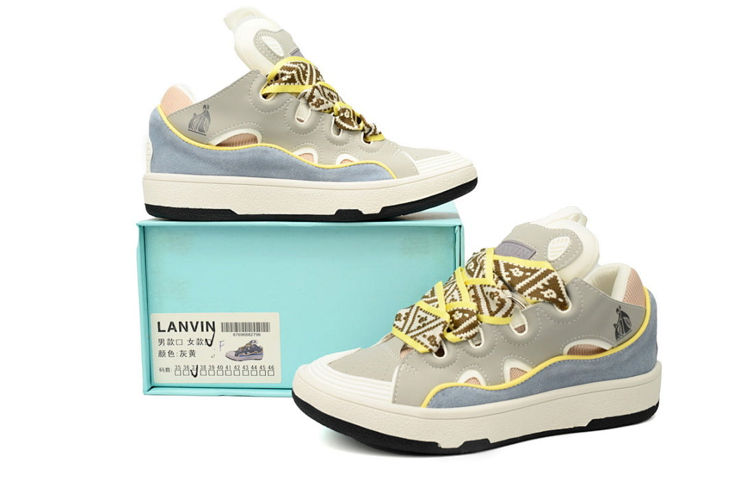 LANVIN Sneakers White Maiden Grey