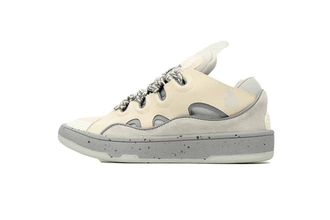 LANVIN Sneakers White Maiden Rice White Grey