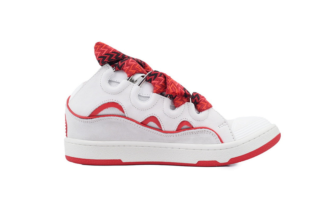 LANVIN Sneakers White Red