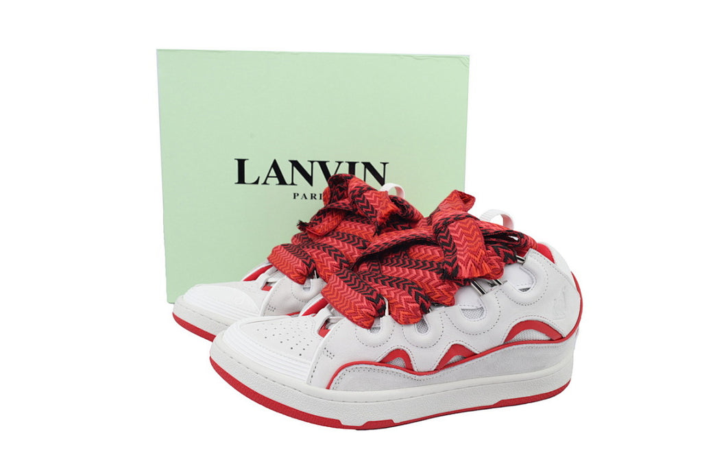 LANVIN Sneakers White Red