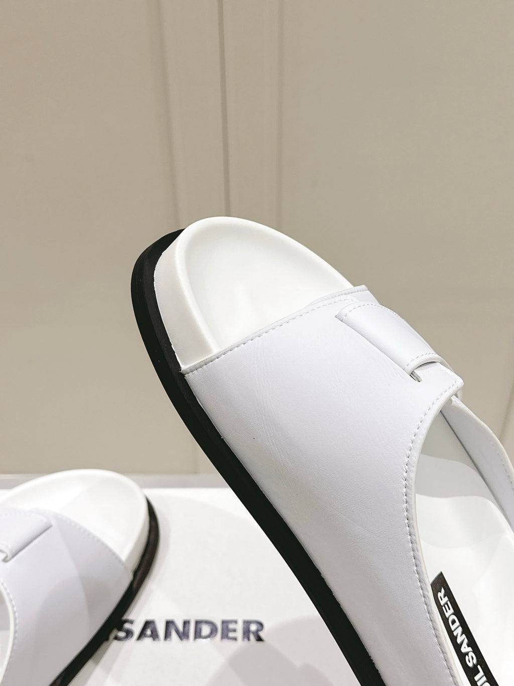 Jil Sander New Beach Slides (White)