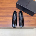 Jil Sander Stud-Embellished Leather Ballet Flats (Black)