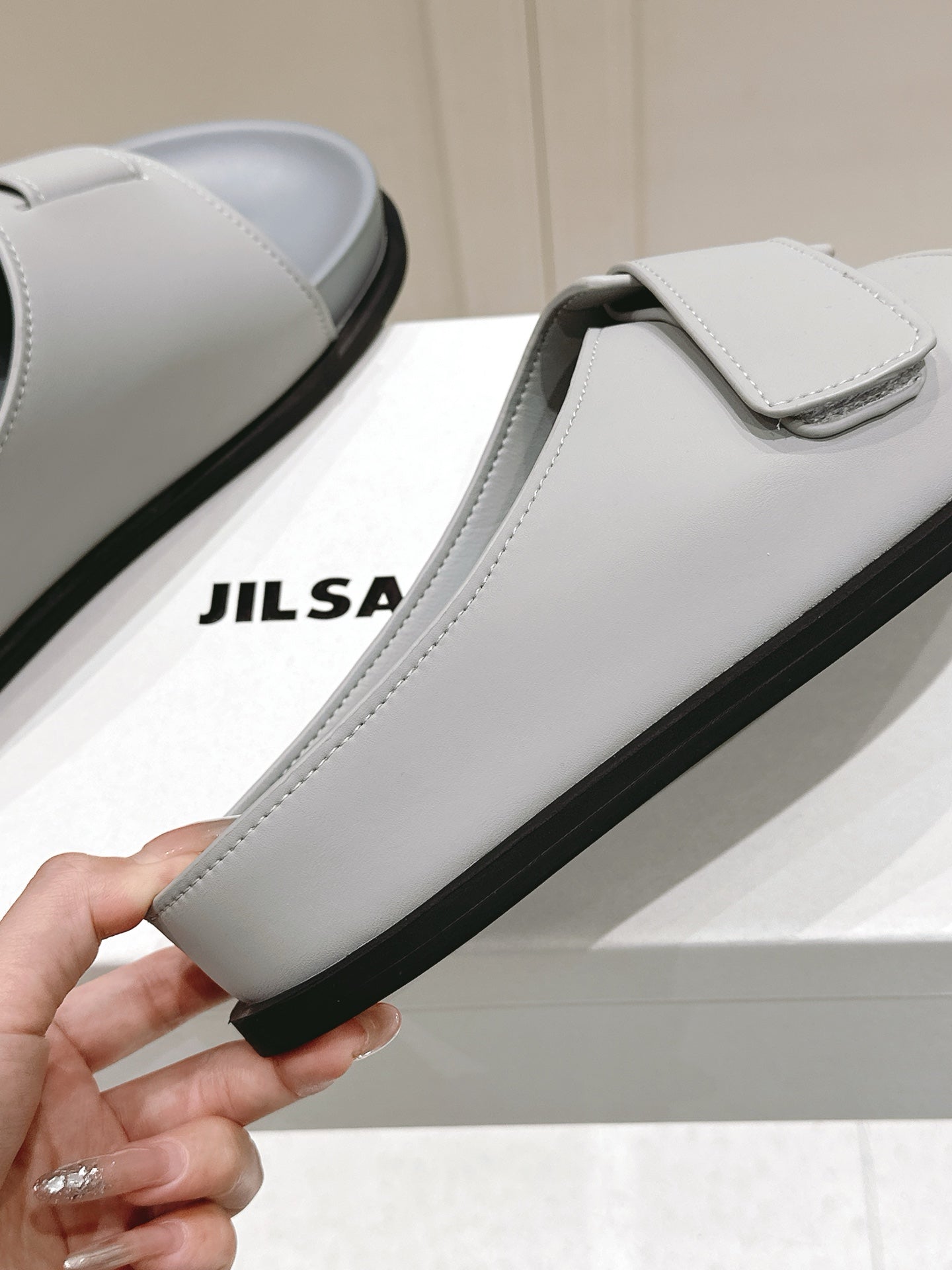 Jil Sander New Beach Slides (Grey)