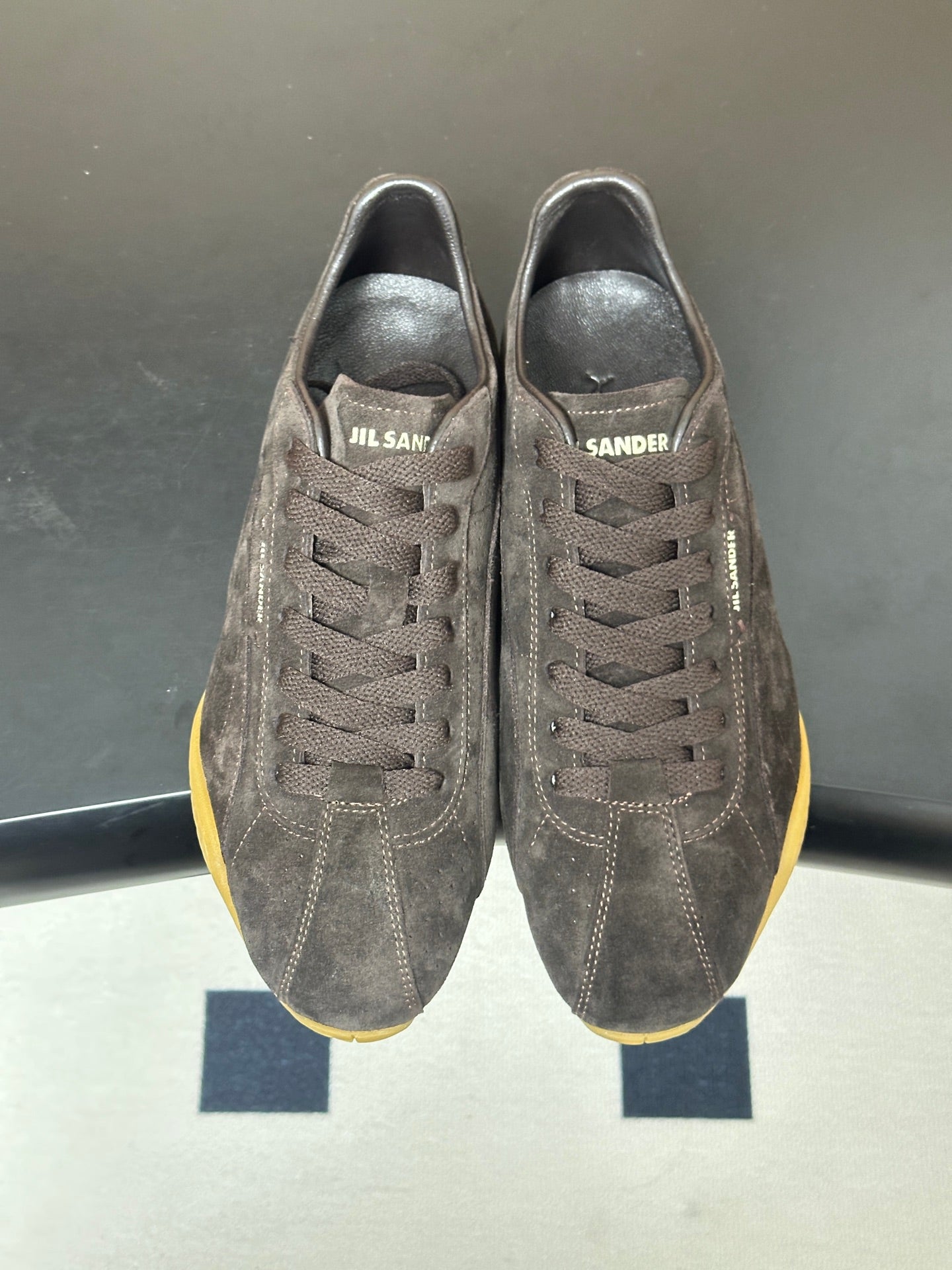 JIL SANDER x PUMA Collaboration Low-Top German Army Trainer (Brown)