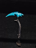 Chipped Stone Knife: "Sky-Blue Demonic Scythe" (Chipped Stone Ornament) — *Dragon Crystal Hunting Knife* Series Spin-off: "Demonic Scythe: Sea"