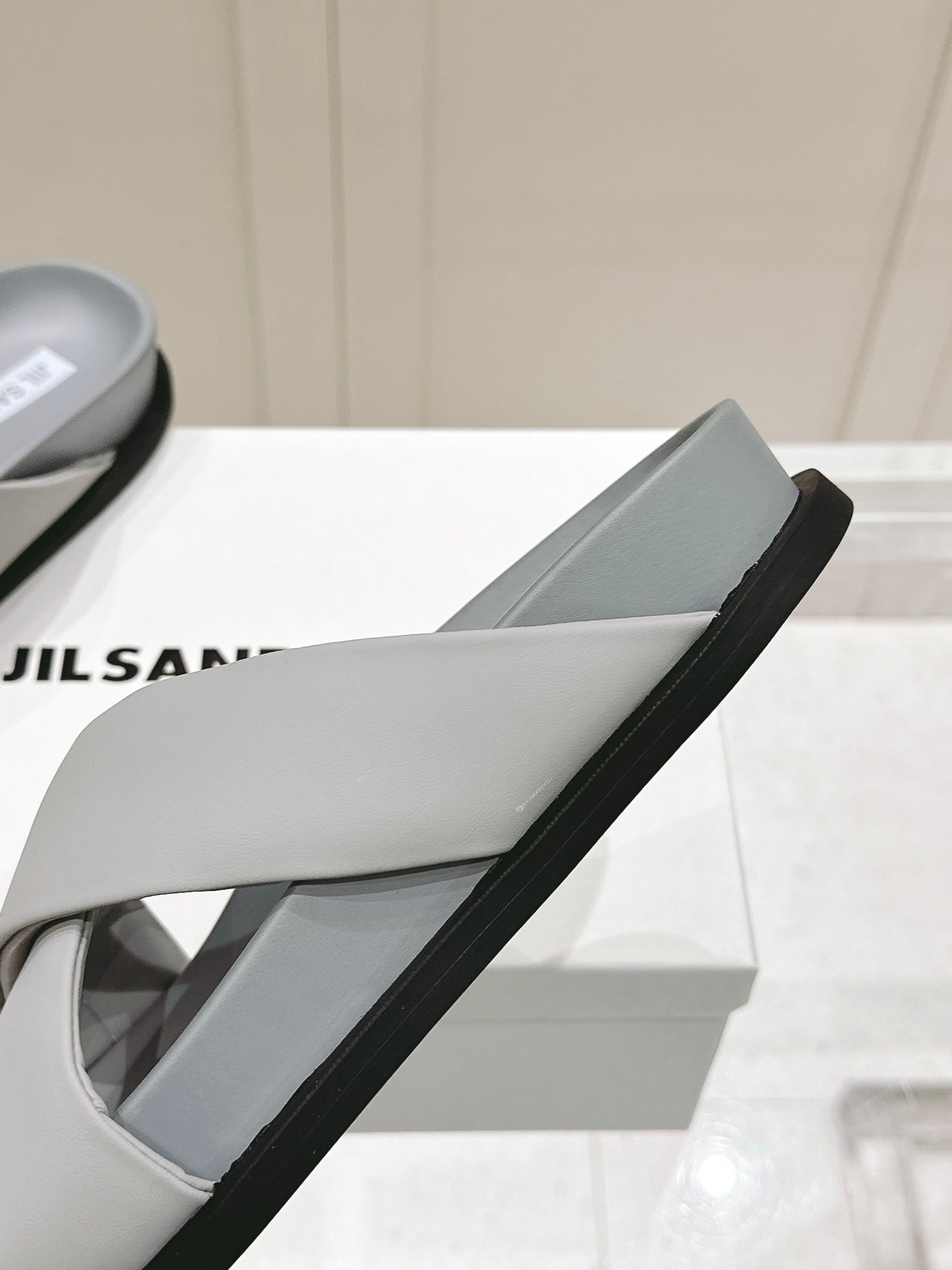 Jil Sander Spring/Summer New Beach Slides (Grey)