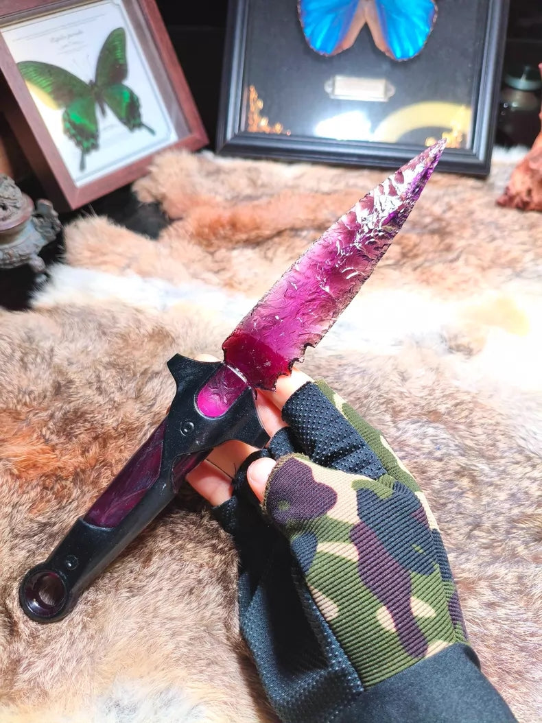 VALORANT: Blade of Mercy – Hand-forged replica in purple lapis lazuli